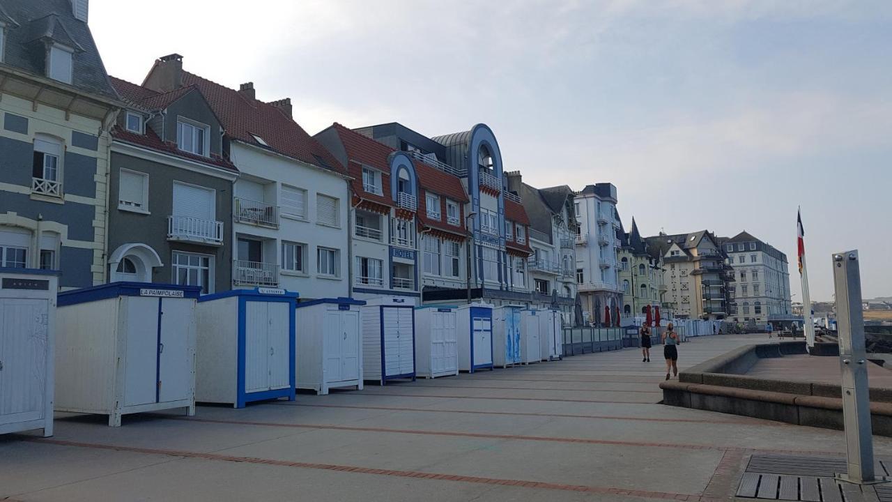 Ferienwohnung La Rose Des Vents Wimereux Exterior foto